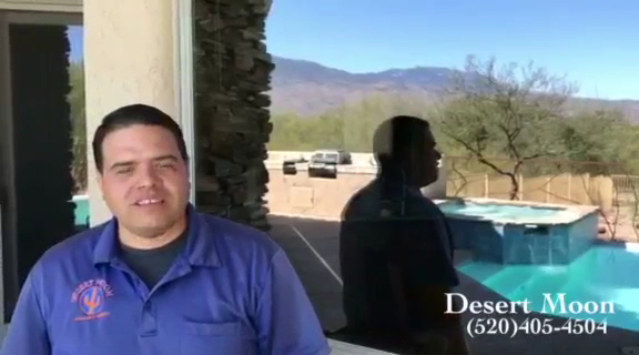 Desert Moon Window Cleaning project