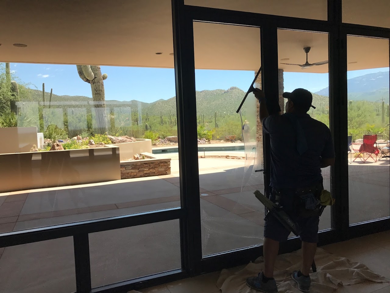 Desert Moon Window Cleaning project